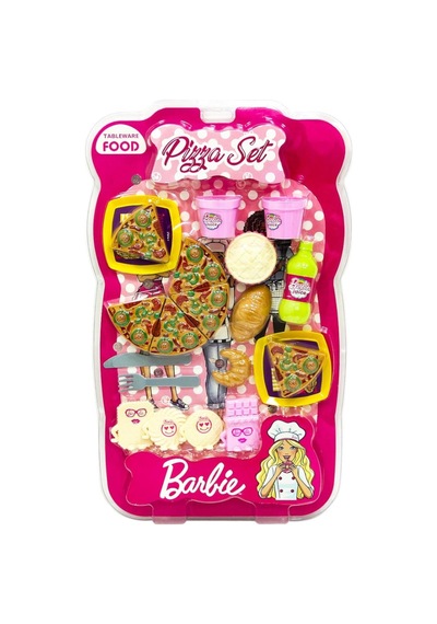 Barbie Kek ve Pizza Oyun Seti