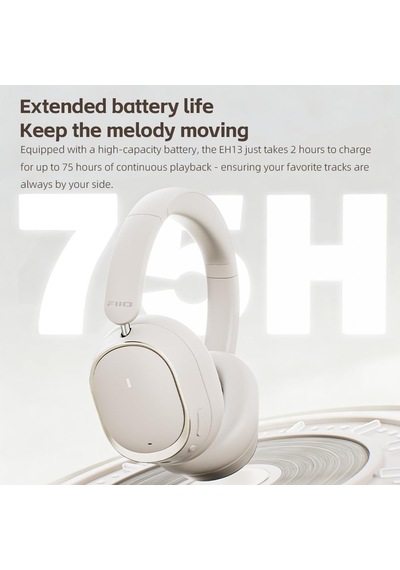 Tr Eh13 Kablosuz Bluetooth Gürültü Önleyici Kulak Üstü Kulaklıklar, 42db Hibrid Anc, 45h Çalma Süresi, Seyahat,