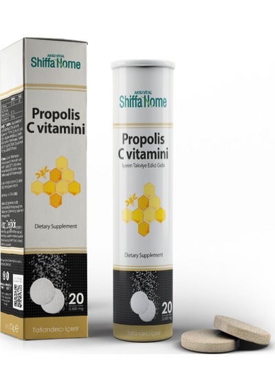 Aksu Vital Shiffa Home Propolis & C Vitamini  20 Tablet