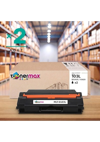 Samsung Ml-2950nd Uyumlu Toner Çipli Mlt-d103l 2'li 2.500 Sayfa