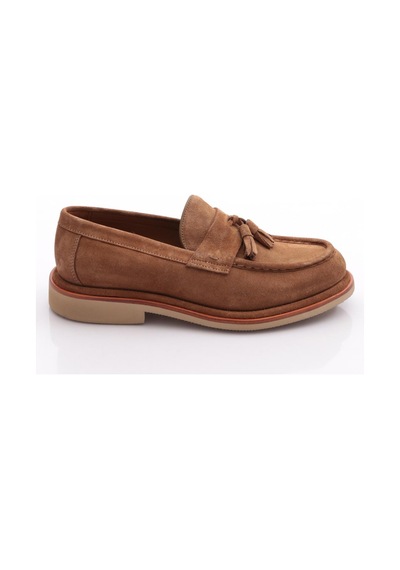 Dgn 6ym4634 Erkek Loafer Ayakkabi Sigaro Süet