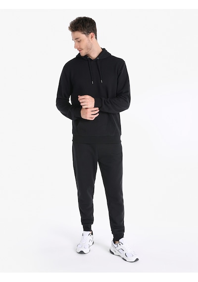 Colin's Colins Regular Fit Basic Siyah Erkek Sweatshirt Cl1059712 Siyah