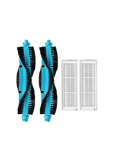 Viomi V2 Pro Uyumlu Yedek Ana Fırça Ve Hepa Filtre-4 Parça