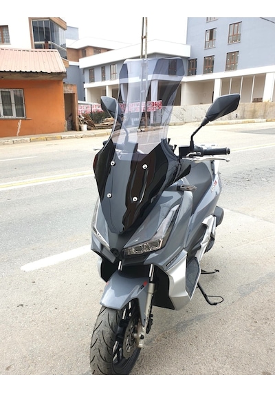 Motocam Arora Max T Easy 125 Ön Cam 2022-2026 Model 78cm Füme Renkli 4mm Uzun