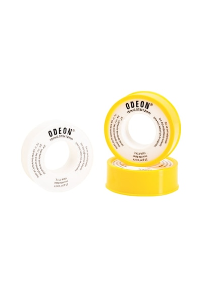 Odeon Teflon Bant 10 Mt 0,075 X 12 Mm 100 Adet