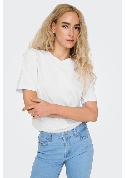 Only Onlmonja S/s Tee Jrs Noos Beyaz Kadın Kısa Kol T-shirt Beyaz Only Onlmonja S/s Tee Jrs Noos Beyaz Kadın Kısa Kol T-shirt Beyaz