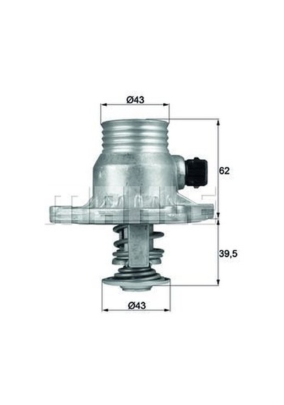 MAHLE TM11105 TERMOSTAT BMW E39 535I 540I 95-03 E38 735IL 740IL 9