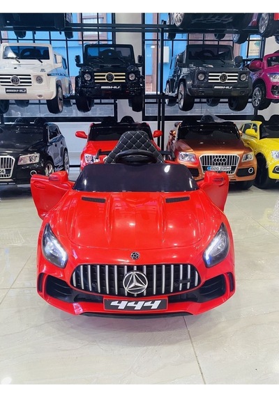 Mercedes 12 Volt Uzaktan Kumandalı Gt Akülü Araba 0-5 Yaş Kırmızı