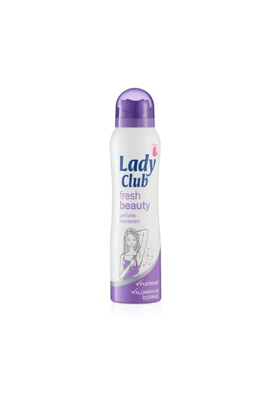Lady Club Fresh Beauty Deodorant 150 Ml