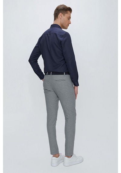 Efor P 1103 Slim Fit Gri Spor Pantolon Gri