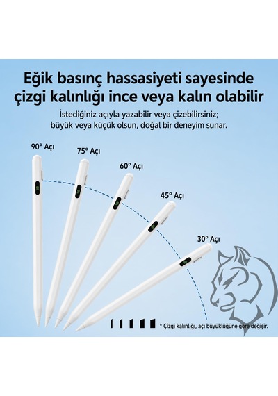 Aktif Stylus Kalem, İpad, İphone Ve Android Tabletler İle Uyumlu, 4 Led Işıklı Pil Göstergesi, Usb-c Şarjlı, Bluetooth Gerektirmez, Hassas Kapasitif Dokunmatik Kalem, Beyaz Belirtilmemiş Aktif Stylus Kalem, İpad, İphone Ve Android Tabletler İle Uyumlu, 4 Led Işıklı Pil Göstergesi, Usb-c Şarjlı, Bluetooth Gerektirmez, Hassas Kapasitif Dokunmatik Kalem, Beyaz Belirtilmemiş