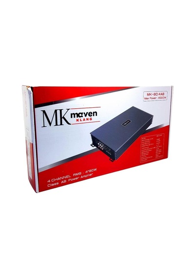 Mk Maven Klang 4 Kanal 4000watt Oto Amfi Mk-80.4ab