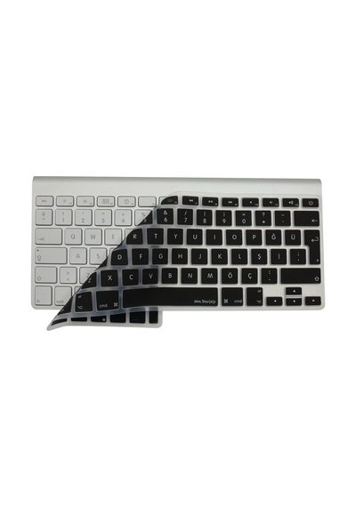 Apple Magic Keyboard A1314 A1242 Türkçe Q Uyumlu Klavye Koruyucu Iso Ters L Enter Silikon Pembe Altın