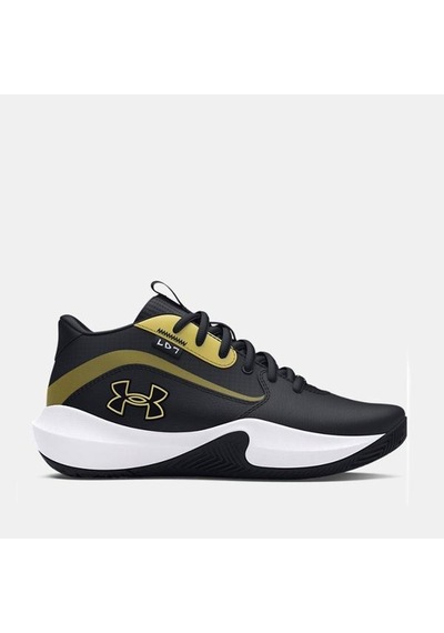 Under Armour Lockdown 7 Erkek Çocuk Siyah Basketbol Ayakkabısı