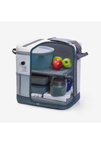 Quechua Katlanabilir Soğutucu - 25 Litre - 15 Saat Serin Tutma - 500 Fresh Çok Renkli