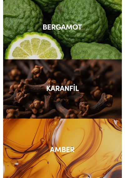 Ambre Edp Kadın Parfüm 50ml Amber - Paçuli - Gül Bergamot, Sedir, Karanfil, Vetiver Aromatik