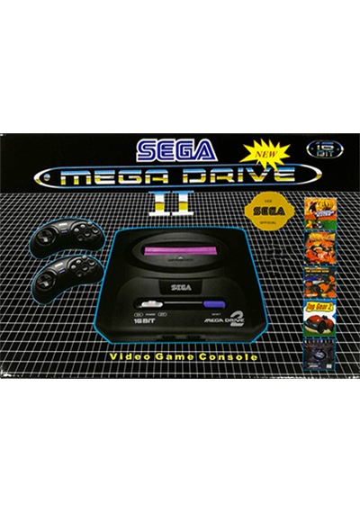 Sega Mega Drive 2 16 Bit 368 Oyunlu Çift Kollu Retro Oyun Konsolu