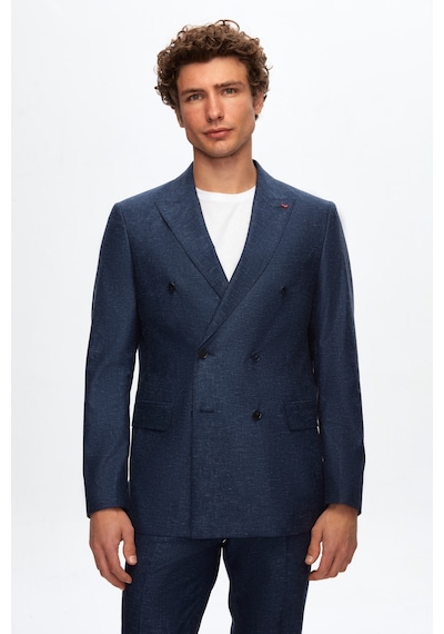 D's Damat Ds Damat Slim Fit Lacivert Armürlü Takım Elbise 0hf05ys04588m Lacivert