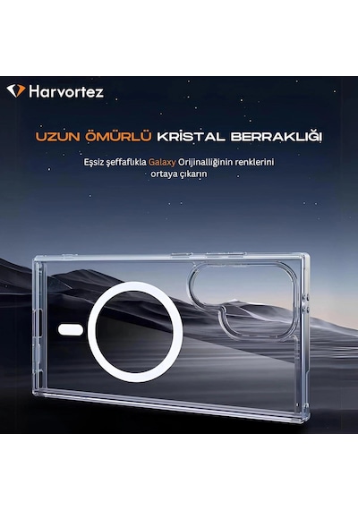 Samsung S22 Plus Magsafe Özellikli Şeffaf Iq Silikon Kılıf Akıllı Telefon Cihaz Kabı Mobil Koruma çok renkli