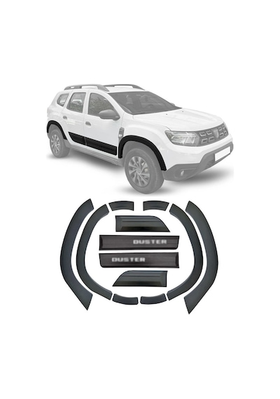 Ap Line Dacia Duster 2018-2024 Dodik Seti Siyah 12 Parça