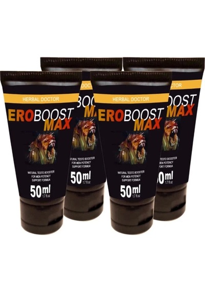 Süper Eroboost Maxtesto 4lü Adet X 50 Ml Cream Harici Uygulama Kremi