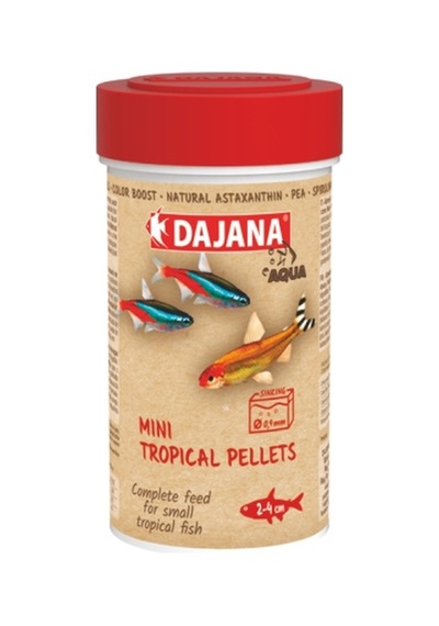 Dajana Mini Tropical Pellets 100 Ml 55 Gr N106