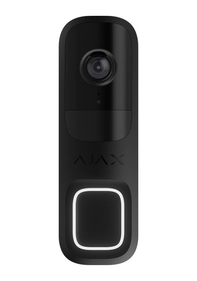 Doorbell 4mp 6 Metre Ir Led Çift Yönlü Konuşma Onvıf Wıfı Görüntülü Kapı Zili Siyah