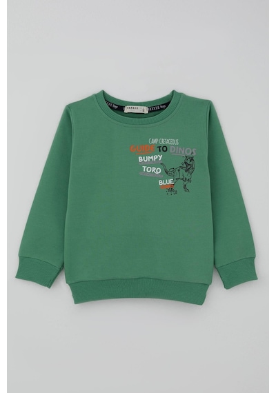 Breeze Erkek Çocuk Eşofman Takımı Dinozor Kampı Sırt Baskı Detaylı 2-6 Yaş, Mint Yeşili Breeze Erkek Çocuk Eşofman Takımı Dinozor Kampı Sırt Baskı Detaylı 2-6 Yaş, Mint Yeşili