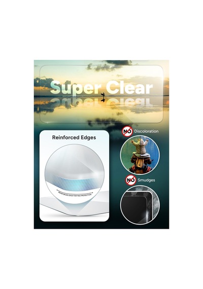 Apple iPhone Uyumlu 15 Yüksek Çözünürlük Ultra Clear Şeffaf Temperli Kırılmaz Ekran Koruyucu Telefon Camı