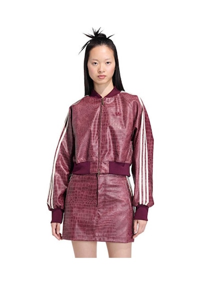 Adidas Sst Plthr Jkt Kadın Günlük Ceket Kd8792 Kırmızı Kırmızı