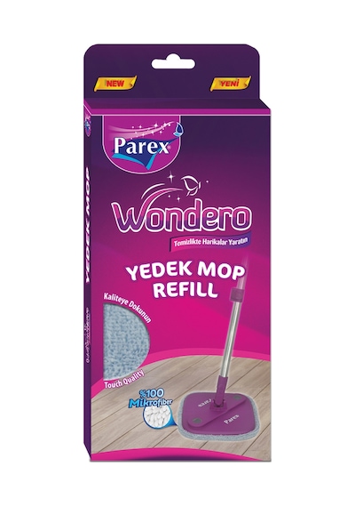Wondero Temiz Su ile Kirli Suyu Ayıran Otomatik Temizlik Seti + 1 Yedek Moplu