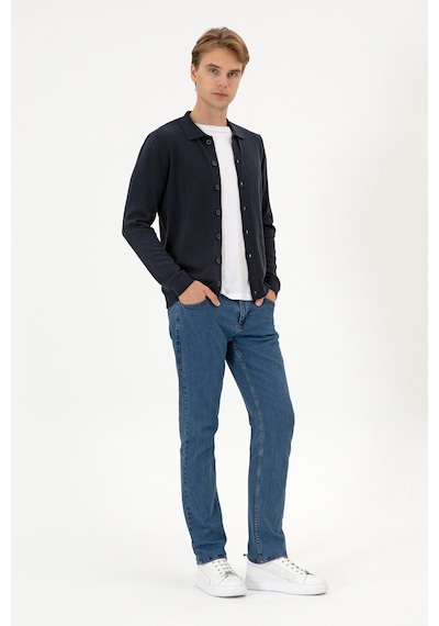 U.s. Polo Assn. Erkek Lacivert Hırka Triko 50313690-vr033 Lacivert