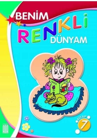 Ata Benim Renkli Dünyam Boyama Kitabı 7