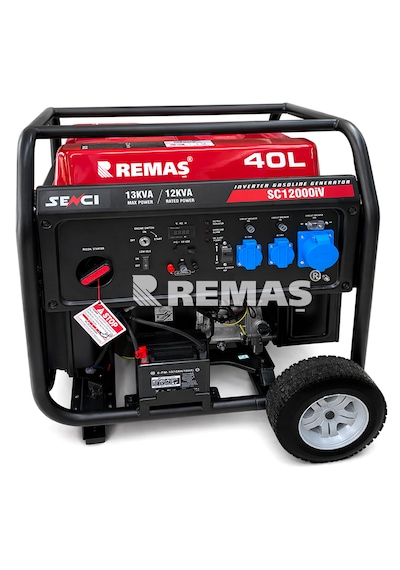 Senci Sc 12000 İv Marşlı Inverter 13 Kva Monofaze Benzinli Jeneratör