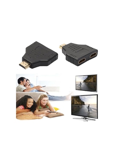 4744 2 Port Hdmi Çoklayıcı Splitter Switch Ekran Çoğaltıcı