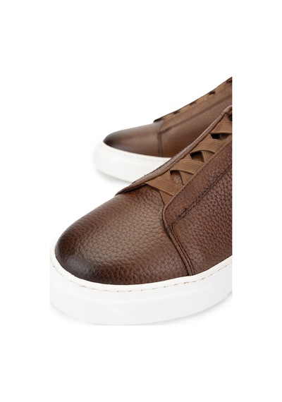 Tamer Tanca Erkek Hakiki Deri Taba Sneakers & Spor Ayakkabı 1163 2526 Erk Ayk Y26 Taba Fltr