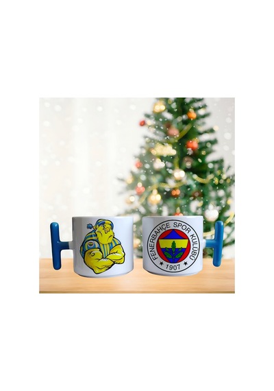 Fenerbahçe Kupa Bardak Tek Adet 0407 Çok Renkli