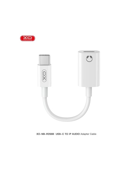 Nb-r268b Usb-c To Lightning Kulaklık Dönüştürücü - Apple Uyumlu iPhone 15 Mikrofon Destekli Ses Adaptörü