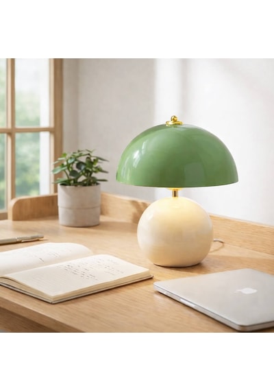 Homing Blush Modern Abajur Mint Yeşili