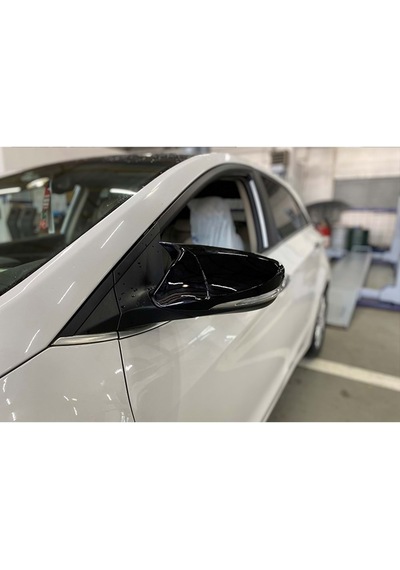 Hyundai i30 Batman Yarasa Ayna Kapağı Piano Black / 2012-2017