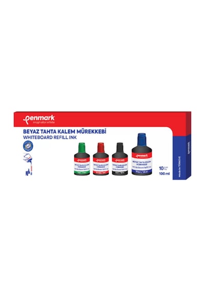 Beyaz Tahta Kalemi Mürekkebi 100ml Siyah Diğer
