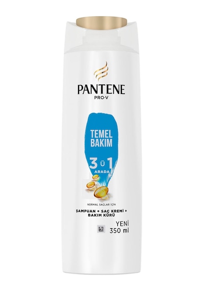 Pantene Temel Bakım 3'ü 1 Arada Şampuan 350 ML