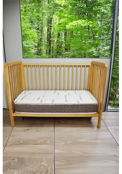 Pure Sleep 60x120x10 Cm Bebek Ve Çocuk Yatağı Sünger Park Yatak Anne Yanı Ve Bebek Yatakları Ultra Lüx Full Ortopedik