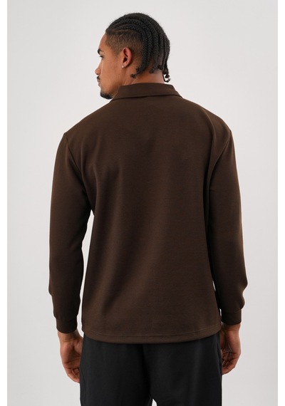 Redline Mellow Oversize Sweatshirt Kahve