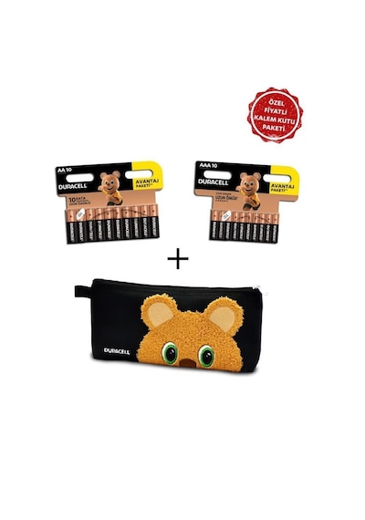 Duracell Basic 10'lu AA + AAA Pil ve Kalem Kutu Paketi