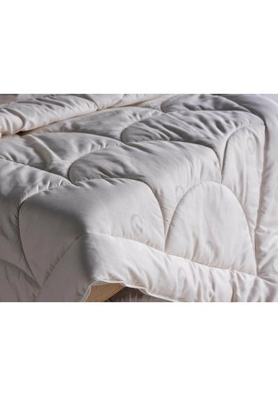 Doqu Home Pamuk Çift Kişilik Yorgan Beyaz