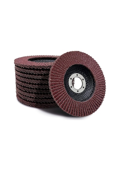 Flap Disk Metal Ahşap Zımpara 60 Kum 10'lu 115x22 Mm