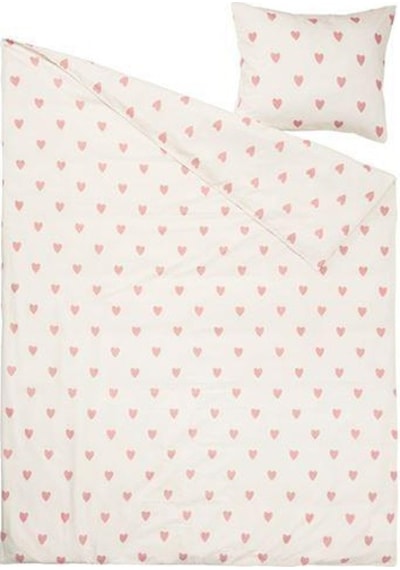 Çocuk Nevresim Takımı Tek Kişilik Kalpli IKEA 150x200/50x60 cm Me