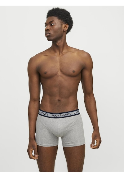 Jack & Jones Jack Jones Erkek 3 Lü Ambalajlı Pamuklu Boxer 12270759