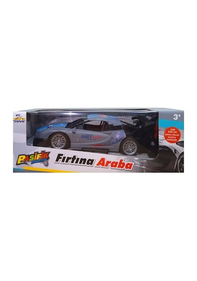 Uzaktan Kumandalı Dev Boy Şarjlı Full Fonksiyon 1:14 Fırtına Oyuncak Araba 28 Cm. Gri